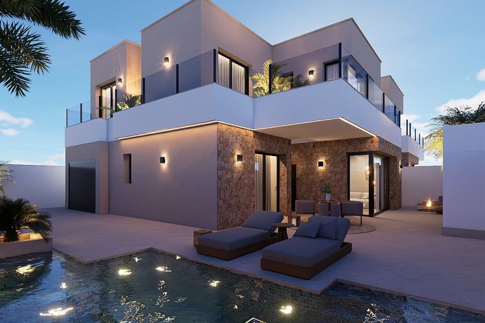 Luxury Detached Villas for Sale in San Pedro del Pinatar | Private Pool & Jacuzzi