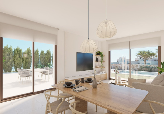 Contemporary Detached Golf View Villas in Corvera8