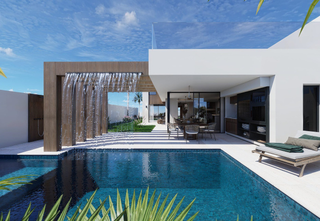 Front Line Lake View Villas in Santa Rosalía Torre-Pacheco1