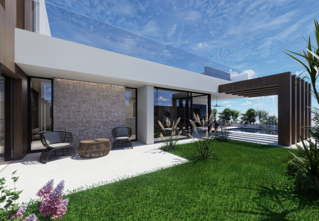 Front Line Lake View Villas in Santa Rosalía Torre-Pacheco3