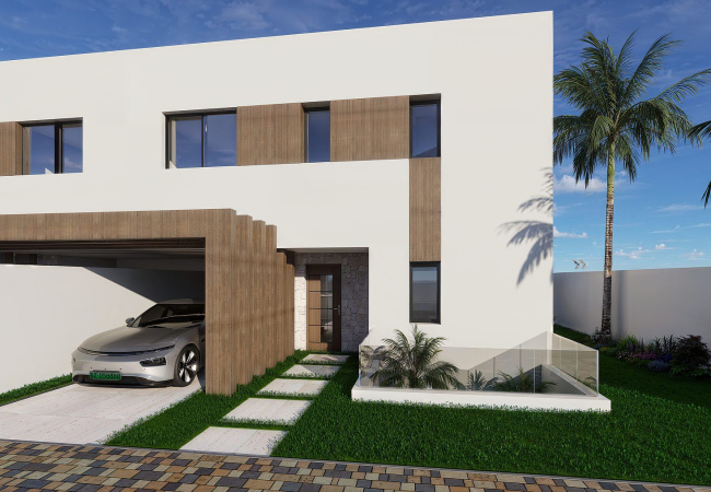 Front Line Lake View Villas in Santa Rosalía Torre-Pacheco5