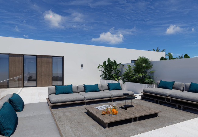 Front Line Lake View Villas in Santa Rosalía Torre-Pacheco6