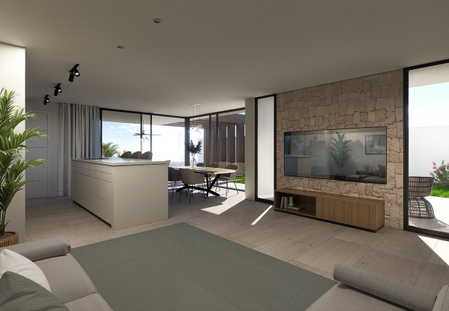 Front Line Lake View Villas in Santa Rosalía Torre-Pacheco7