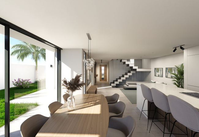 Front Line Lake View Villas in Santa Rosalía Torre-Pacheco8