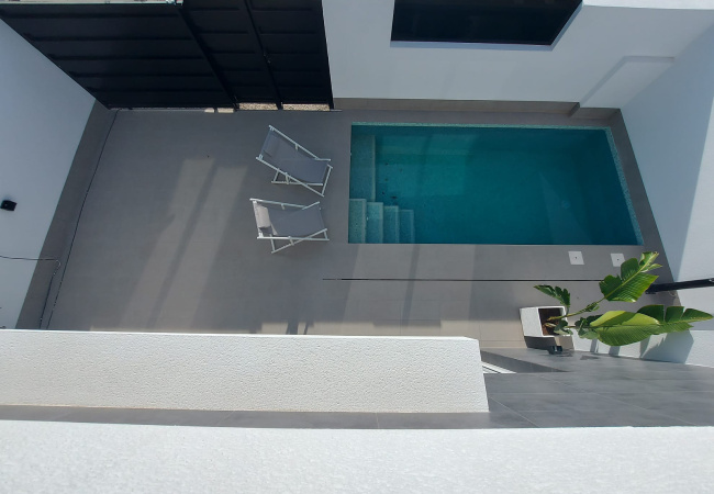 Modern Bungalows with Private Pools and Parking in Roldán Murcia1
