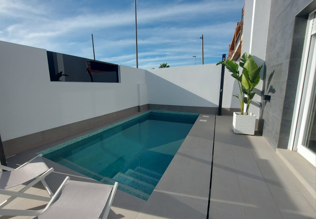 Modern Bungalows with Private Pools and Parking in Roldán Murcia2
