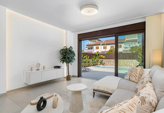 Modern Detached Villas Near Beach in Mil Palmeras Spain12