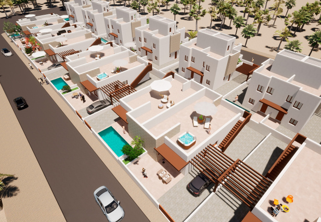 Modern Semi-Detached Villas in Puerto de Mazarrón2