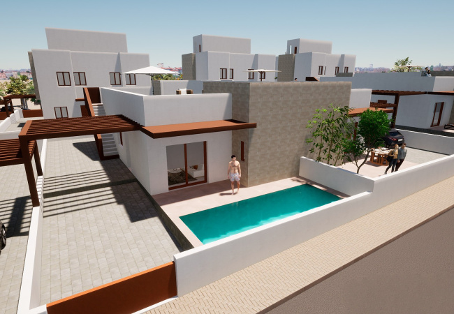 Modern Semi-Detached Villas in Puerto de Mazarrón3