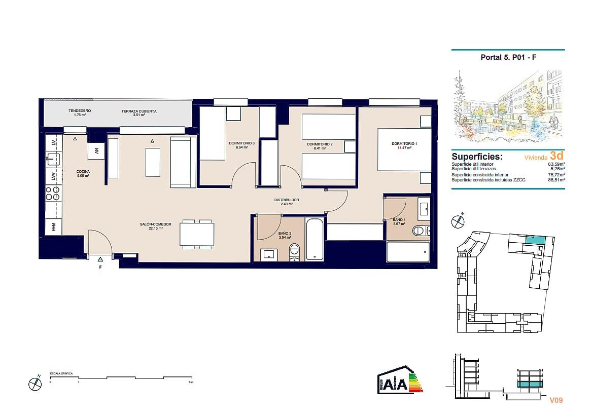 New Build Apartment for sale in Alicante 11