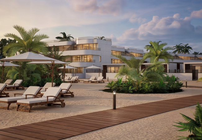 1 and 2-Bedroom Apartments in Vera Playa with Private Beach4