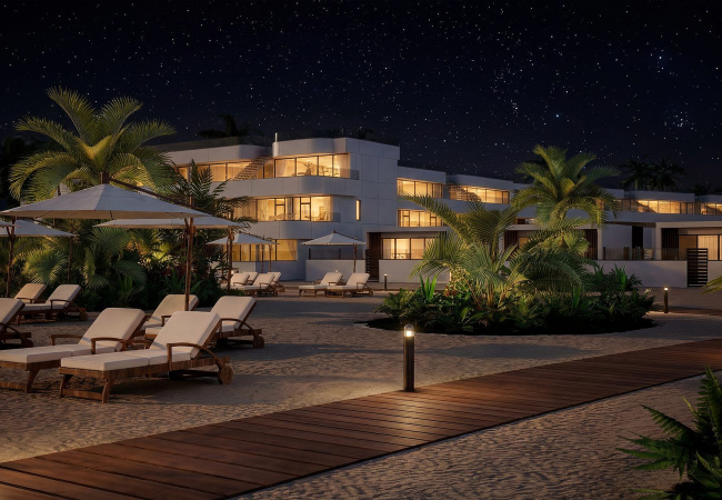 1 and 2-Bedroom Apartments in Vera Playa with Private Beach5