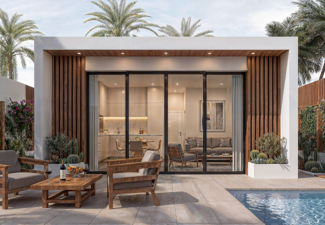 2 Bedroom Villas in Vera Playa Almeria with Beach Access2