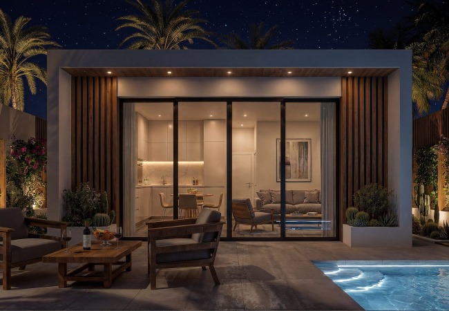 2 Bedroom Villas in Vera Playa Almeria with Beach Access3
