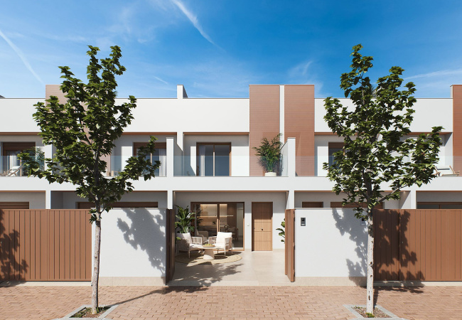3-Bedroom Townhouses with Private Pool in San Pedro del Pinatar1