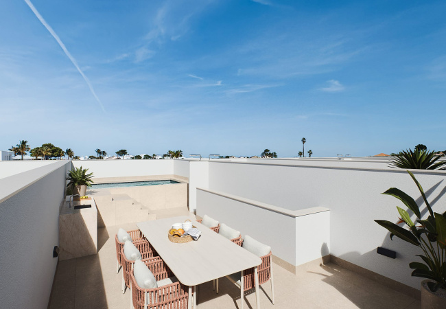 3-Bedroom Townhouses with Private Pool in San Pedro del Pinatar3