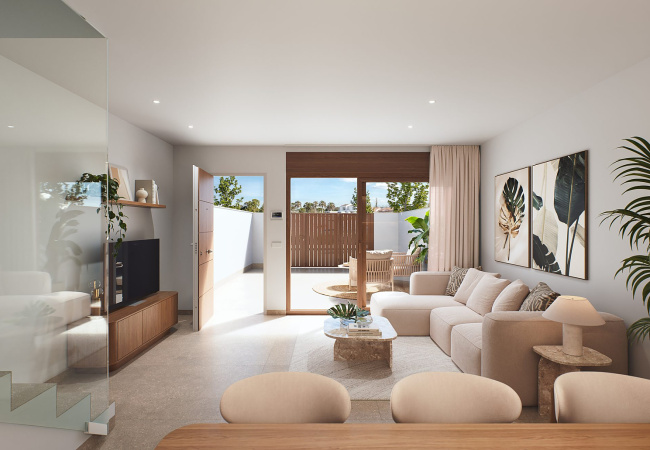 3-Bedroom Townhouses with Private Pool in San Pedro del Pinatar5