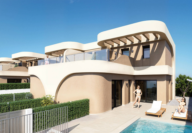 3 Bedroom Villas with Optional Pool in Alicante Daya Nueva4