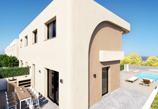 3 Bedroom Villas with Optional Pool in Alicante Daya Nueva6
