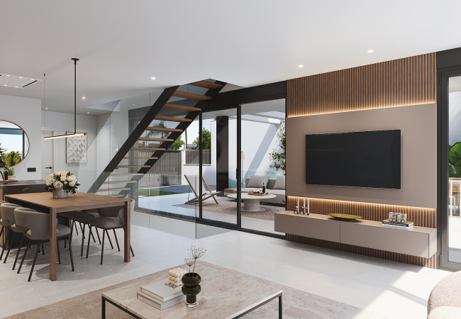 Luxury Villas with Rooftop Solariums and Pools in Torre-Pacheco12
