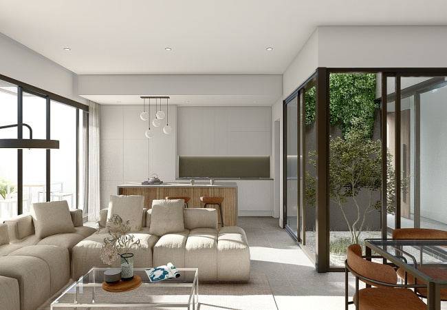 Modern Bungalows with Pool and Garden in San Juan Terreros Almería3