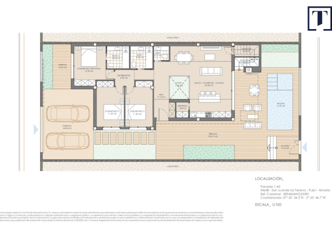 Modern Bungalows with Pool and Garden in San Juan Terreros Almería5