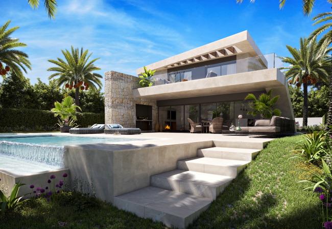 Modern Detached Villas with Panoramic Mountain Views in Almería1