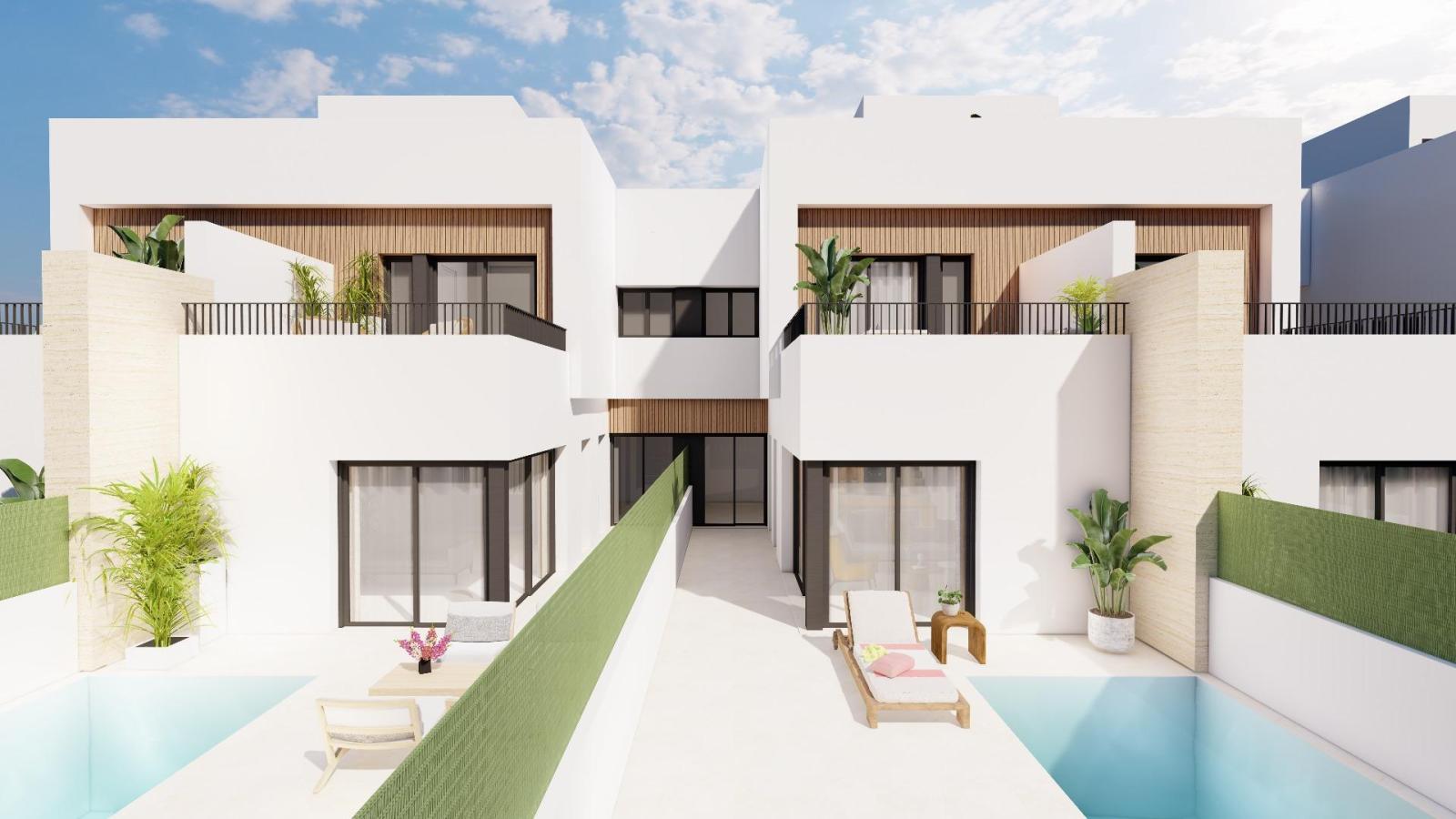 Modern Homes with Pool and Solarium in San Javier1
