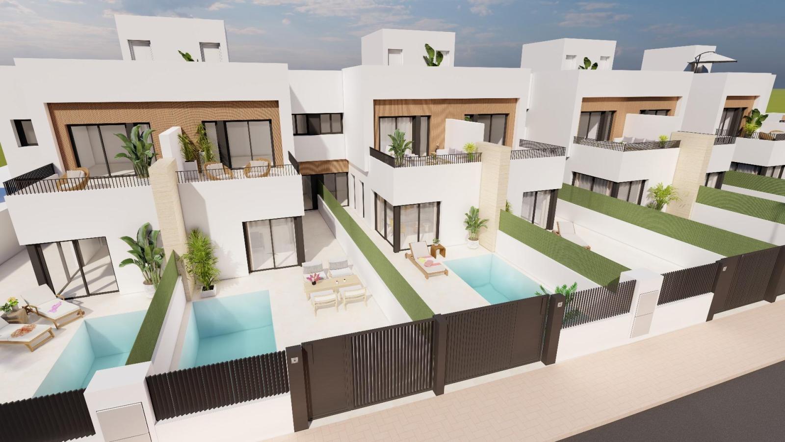 Modern Homes with Pool and Solarium in San Javier2